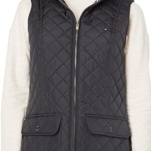 Tommy Hilfiger Navy Quilted Vest